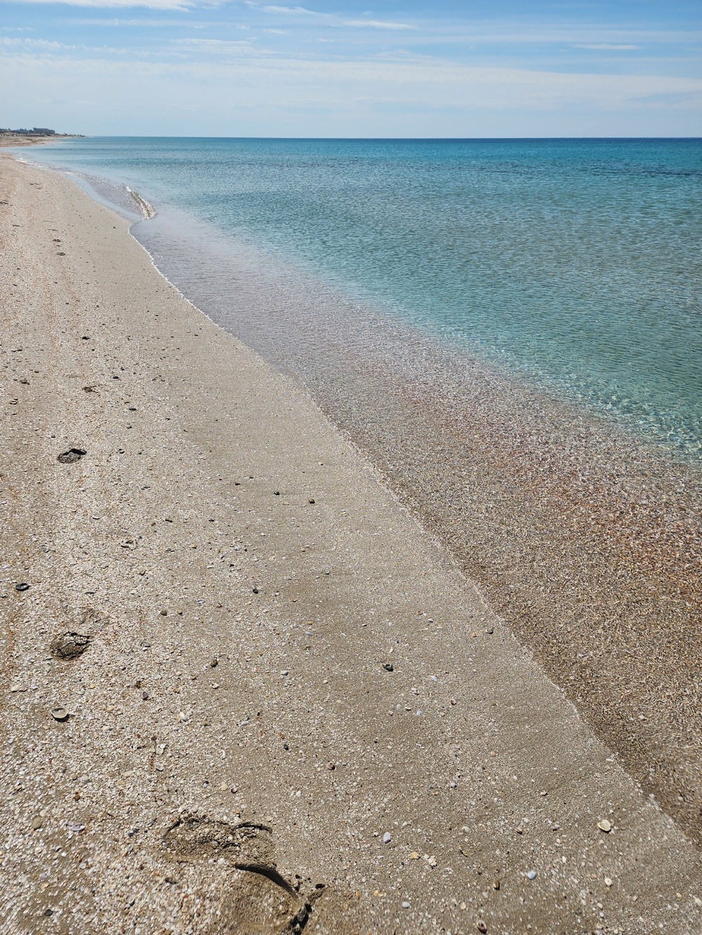 Открытый пляж в Крыму