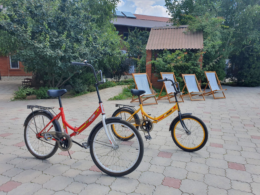 Велосипеды в пансионате Штормового